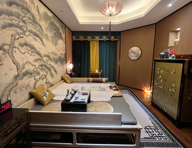 西安灞桥足疗减压会所环境展示（二）一种真挚的艺术生活态度